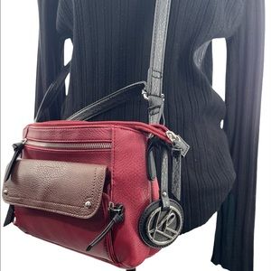 Kim Rogers KR Crossbody Bag Purse Red